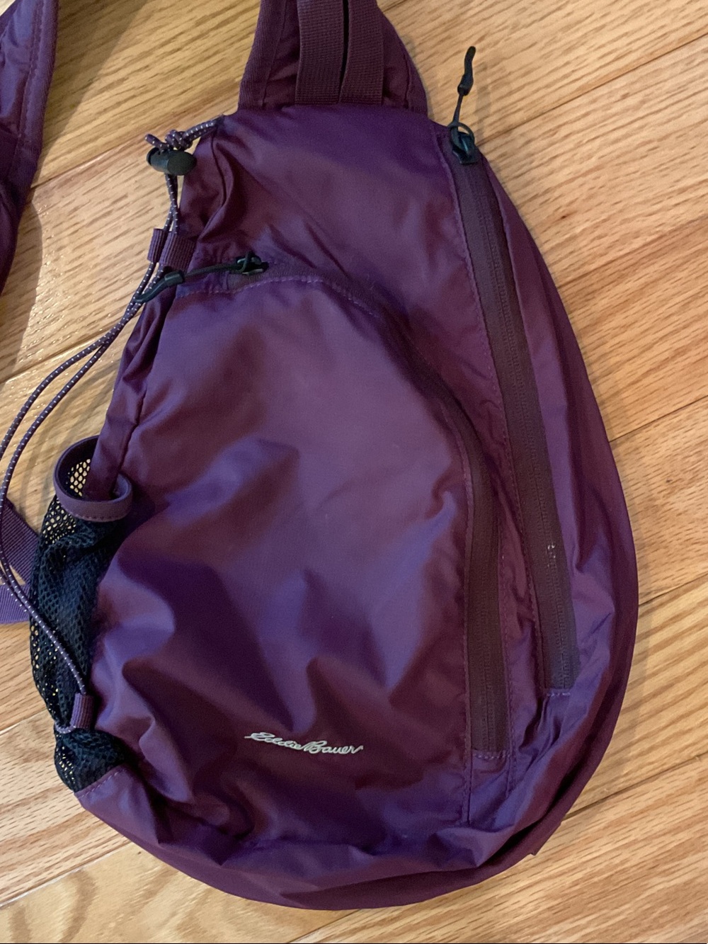 Eddie Bauer Purple Crossbody Sling Bag - Picture 3 of 12